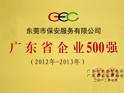 廣東省企業(yè)500強